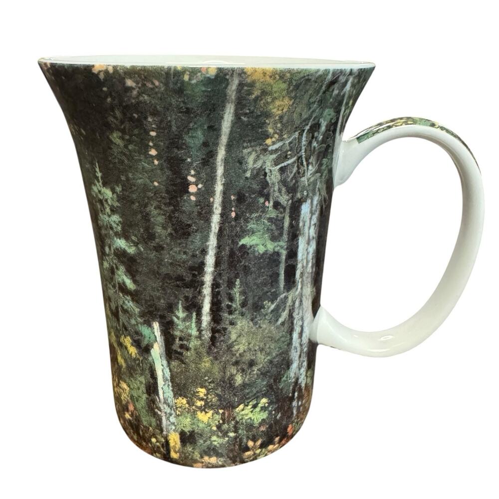 McIntosh Gallery Mugs Fine Bone China Sunset In The Bush 1918 Frank Johnston